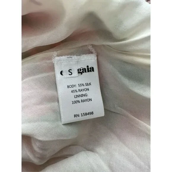 CULT GAIA Zarima floral-print devoré-chiffon silk-blend mini slip dress S $518